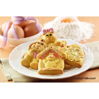 Výroba svíčky Silikonová forma na 12 sušenek ve třech různých tvarech HSH07 | SILIKOMART, My Lovely Cookies