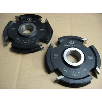 Fréza Pevná sada fréz na pero-drážku 180X26X40-P5 skup.12-HOKINKA