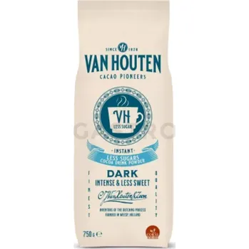 Čokoláda Horká čokoláda v prášku s nízkým obsahem cukru 24% Dream Choco Drink, 0,75 kg | VAN HOUTEN, VM-75972-V46