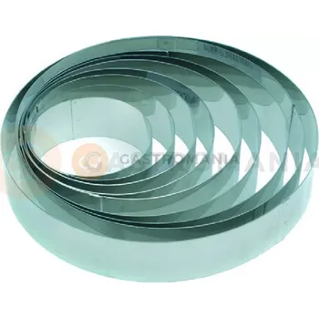 Výroba svíčky Cukrářský ráfek na koláče - kulatý, 140x30 mm | PAVONI, X1403