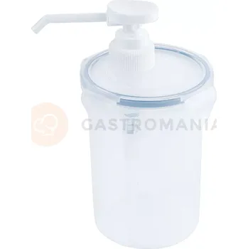 Dávkovač nápoje Polypropylenový dávkovač omáček, 0,44 l, průměr 80 mm | CONTACTO, 1323/044