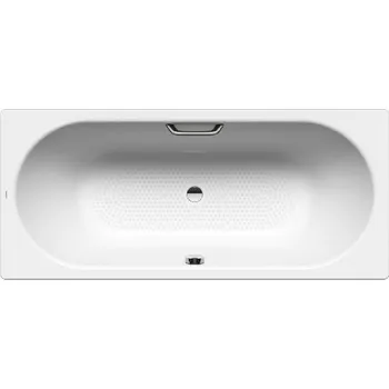 Vana Kaldewei Ambiente - Obdélníková vana Classic Duo 109, 180x75 cm, s otvory pro madlo, celoplošný antislip, bílá 290910210001