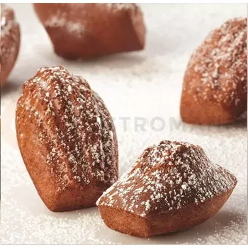 Kuchyňská sůl Silikonová forma Pavoflex - 600x400 mm, 72 ks x 52x33x15 mm, 15 ml - PX305 | PAVONI, Mini Madeleine