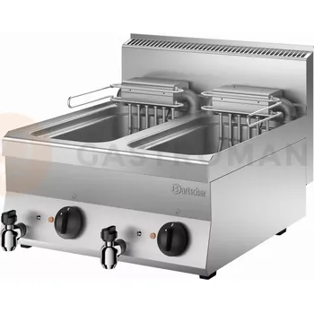 Stolní pila Fritéza 650, objem 2 x 10 l | BARTSCHER, 115205