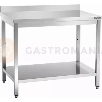 Počítačový stůl Pracovní stůl série 700, 1400x700x850 mm, s lištou | BARTSCHER, 312147