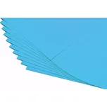 Barevné papíry aqua - 20 listů A4 - 130g