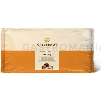 Potravina Bílá náplň do pralinek, připravena k použití, Tintoretto Basic White, balení 5 kg | CALLEBAUT, FNW-L0040-144