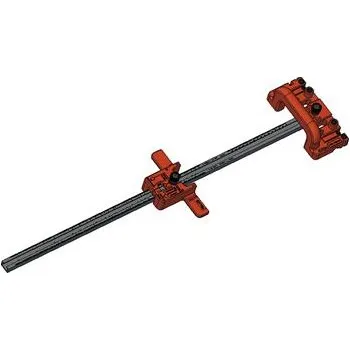 Blum ZML.1150.03 vrtací šablona uchycení nosníku SERVO-DRIVE, plast/ocel/hliník