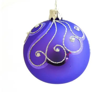 Vánoční ozdoba Vánoční koule 6 cm - 4046