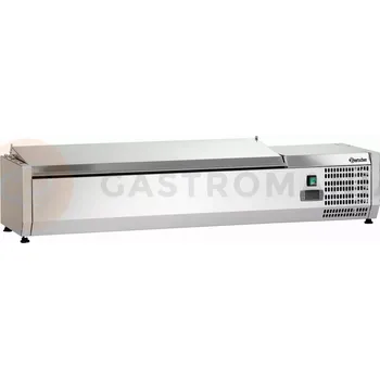 Chladící nástavec z nerezové oceli, ocelový kryt, 5x GN1/4, 1200x335x290 mm | BARTSCHER, ED4-1201