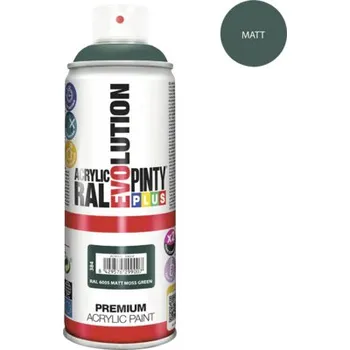 Barva ve spreji Barva ve spreji PINTYPLUS EVO 400ml RAL6005 mat mechová zelená