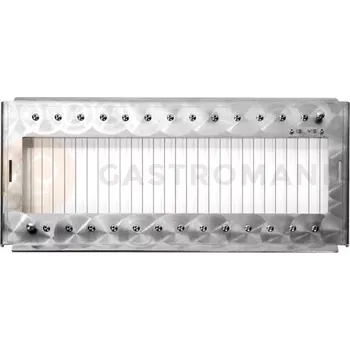 Čokoládová tyčinka Rám do kráječů Lyra/E a Lyra/M o rozestupu řezu 1 cm | PAVONI, LT10H6