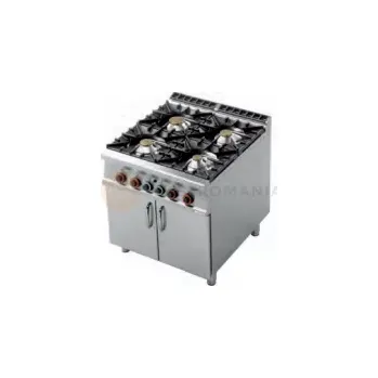 Sporák Sporák plynový s 4 hořáky a skříňkou | RM GASTRO, PC 98 G