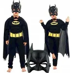 Dětský kostým Svalnatý Batman s maskou 122-128 L