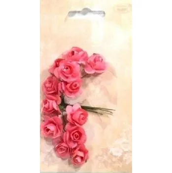 Set školních potřeb Różyczki papierowe 12szt różane