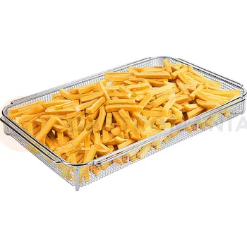 Nerezový dřez Drátěný koš z nerezové oceli GN 1/1, 530x325x65 mm | CONTACTO, 7630/065