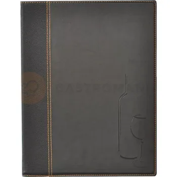 Jídelní židle Menu na vína ze syntetické kůže 340x240 mm | CONTACTO, 5832/004