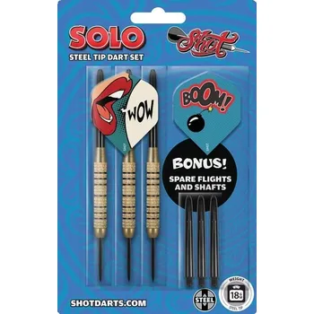 Šipka Shot Value Range Solo Steel Darts Set 18 g
