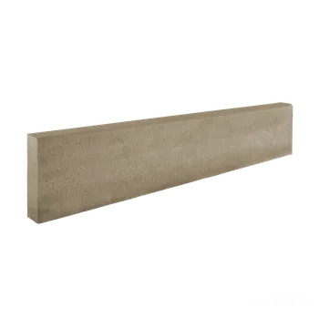 Zahradní obrubník DITON Záhonový obrubník s rovnou hranou 100 × 5 × 20 cm Písková