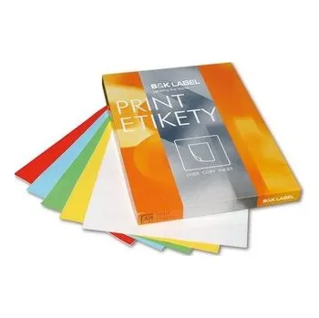 Samolepící etiketa Etikety na označování, 70,0 x 36,0 mm, mix barev