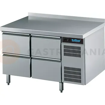 Chladící stůl 4 zásuvky 270 l, 1250x700x850 mm | RILLING, AKT EK721 1601-2/2