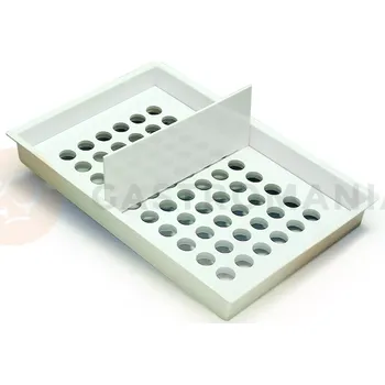 Čokoládová tyčinka Perforovaný rámeček na porcování moučníků se špachtlí - 60x40x5 cm - CIOK1 | MARTELLATO, Cookies Maker