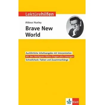 Cizí jazyk Klett Lektürehilfen Aldous Huxley, Brave New World