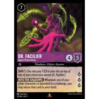 Karetní hra Dr. Facilier 037/204 - The First Chapter Typ karty: Standard