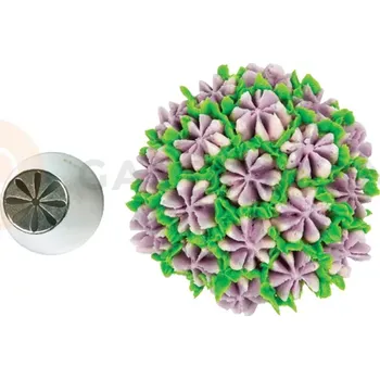 Výroba svíčky Mini cukrářská špička na zdobení 07 - ø 18 mm | SILIKOMART, Mini Flower Tube 07