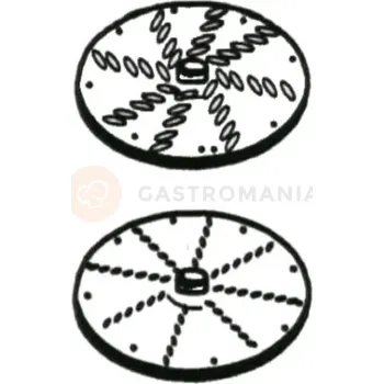 Kráječ zeleniny Kotouč strouhací Z-2, 2 mm | GASTRO-TIP, 7110605