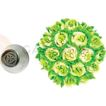 Výroba svíčky Mini cukrářská špička na zdobení 05 - ø 18 mm | SILIKOMART, Mini Flower Tube 05