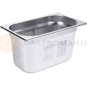 Nerezový dřez Perforovaná gastronádoba GN 1/4, 150 mm | CONTACTO, 7314/150