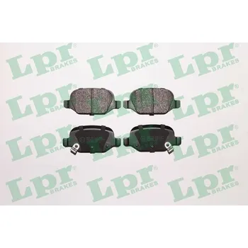Brzdová destička Sada brzdových destiček, kotoučová brzda LPR 05P1724
