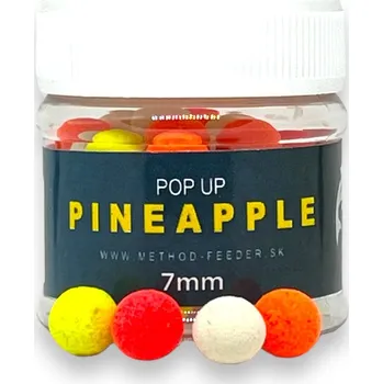Boilies Plovoucí Boilies Fluo Method Feeder Fans 7mm 50ml Varianta: POP UP FLUO ANANAS 7MM 50ML