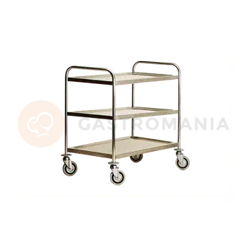 Servírovací stolek Servírovací vozík 3 police, 800x500x850 mm | REDFOX, CR-083