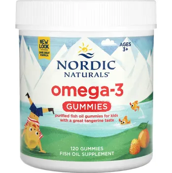 Zdraví Nordic Naturals - Omega 3, gummies - mandarinka, gumové bonbóny Počet tabletek: 60 gummies