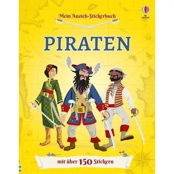 První čtění Mein Anzieh-Stickerbuch: Piraten