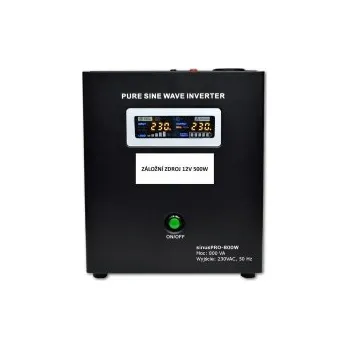 Záložní zdroj Záložní zdroj 12V SinusPRO 500W na stěnu