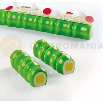 Kuchyňská sůl Silikonová forma na monoporce - 400x300 mm, 5 ks x 360x40x38 mm, 400 ml - PX4318S | PAVONI, Bamboo