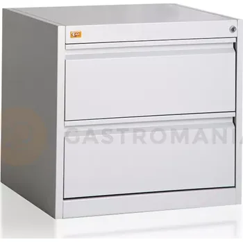 Zahradní skříň Skříň na obálky nebo osobní doklady, formát B-5, 2 zásuvky | KART-MAP, KOP/2