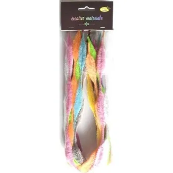 Set školních potřeb Druty chenille kolorowe pastel 50cm 10szt