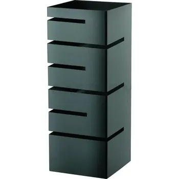 Nerezový dřez "Rovný" bufetový sloup, 15x15 cm, výška: 35,5 cm | STALGAST, 815621