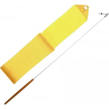 Gymnastický míč EFFEA Gymnastická stuha + tyčka žlutá 3406ZL