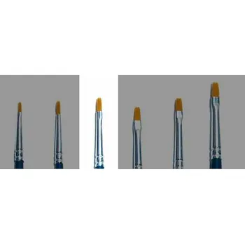 Plastikový model Italeri Brush Synthetic Flat - SINGLE PACK 52223 - plochý syntetický štětec (velikost 0)