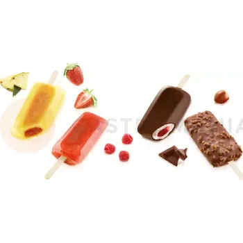 Výroba svíčky Sada k výrobě nanuků, dezertů a chuťovek na dřívku | SILIKOMART, L'italiano