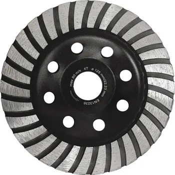 Příslušenství k brusce NÁSTROJE CZ Kotouč brusný diamantový TURBO 115x22mm, pro beton a obecné stavební použití - IM-DKB-10-115