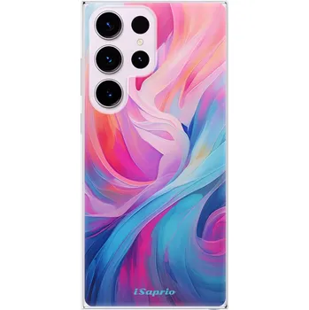Pouzdro na mobilní telefon Odolné silikonové pouzdro iSaprio - Abstract Wave 02 - Samsung Galaxy S23 Ultra