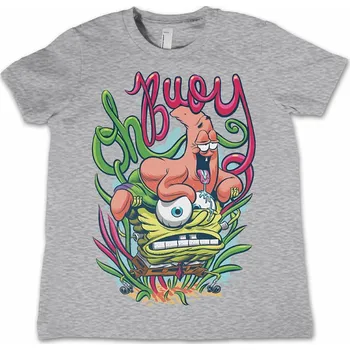 Chlapecké tričko SpongeBob Squarepants tričko, Oh Boy Grey Kids, dětské XS velikost XS (4 roky)