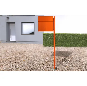 Poštovní schránka Radius design cologne Schránka na dopisy RADIUS DESIGN (LETTERMANN 4 STANDING orange 565A) oranžová