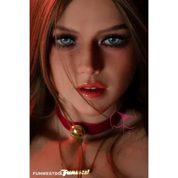 Silikonová panna FunWestDoll 159cm A-Cup Natural European Sophiemina - realistická panna